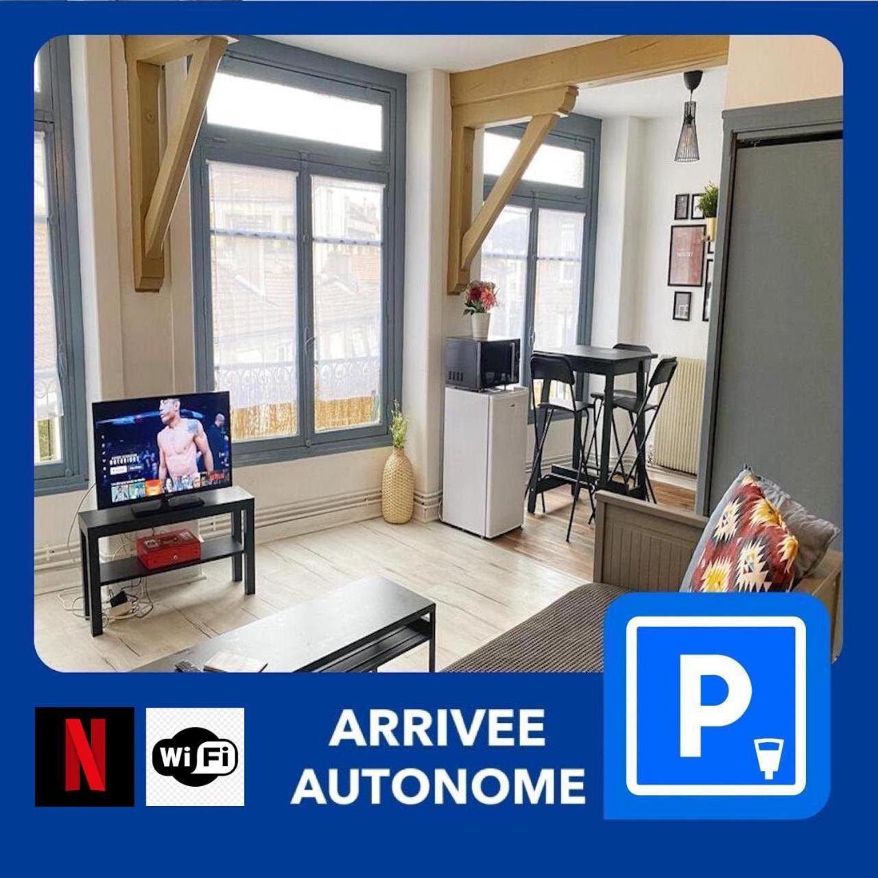 015 Chic & Cosy Studio 41M2 Hypercentre Wifi Smart Tv Netflix Saint-Etienne  Exteriér fotografie
